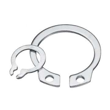 200Pcs Boxed 304 Stainless Steel Shaft with Circlip Ring C-type Circlip M8-M18