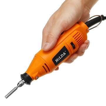 200W 30000R/Min Mini Rotary Drill Polisher Electric Grinder Portable Carpentry Engraving Grinding Po
