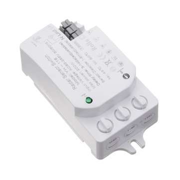 200W Adjustable Microwave Radar Sensor Light Switch Detector for Panel Fluorescent Lamps AC85-265V