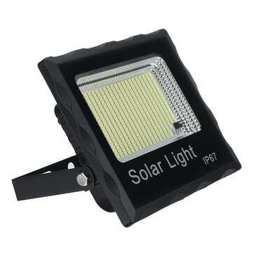 200W 332LED Solar Powered LED Floodlight Security Flood Light Spot Wall Lamp + Remote