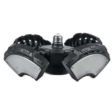 200W LED Garage Light E27 Ceiling Warehouse UFO Workshop Lamp with Remote 85-265V