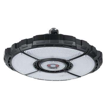 200W LED Garage Light E27 Ceiling Warehouse UFO Workshop Lamp with Remote 85-265V