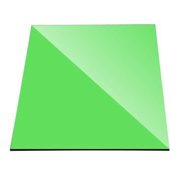 200x300mm Green PMMA Acrylic Transparent Sheet Acrylic Plate Perspex Gloss Board... (THICKNESS: 3MM)