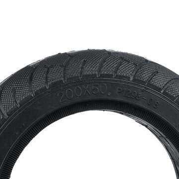 200x50mm Tubeless Solid No Flats Tire For Razor Scooter E100 E150 E175 E200