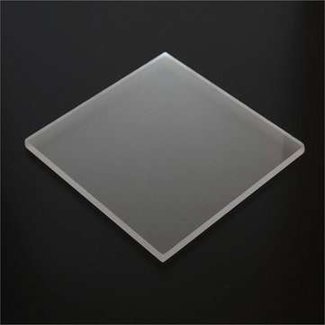 200x250mm PMMA Acrylic Frosted Matte Sheet Acrylic Plate Perspex Board Cut Panel   (THICKNESS: 3MM)