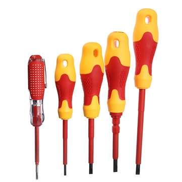2028E 10pcs Electronic Insulated Hand Screwdriver Tools Accessory Set