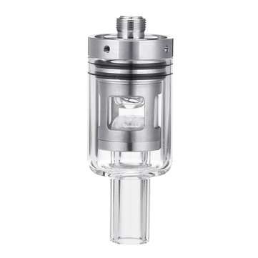 20-30W Wax Tank Quarta 510 Threaded Atomizer With Quartz Glass Boiler Coil-Less Chamber