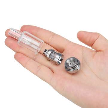 20-30W Wax Tank Quarta 510 Threaded Atomizer With Quartz Glass Boiler Coil-Less Chamber
