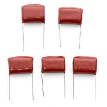 204pcs 24Values 400V 0.01uf~4.7uf CBB Metal Film Capacitors Assortment Kit