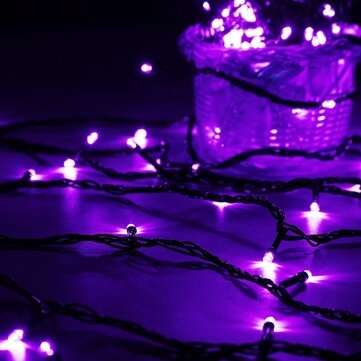 20M 200 LED String Fairy Light Outdoor Christmas Xmas Wedding Party Lamp 220V (COLOR.: PURPLE)