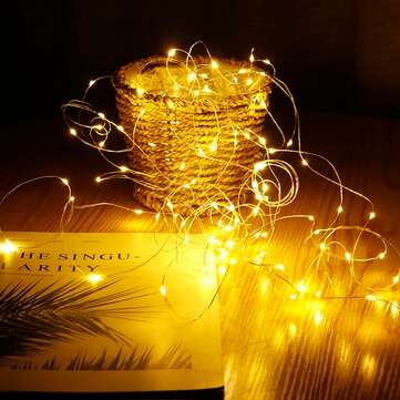 20M 200LED 2 Modes / 8 Modes Solar String Lights Waterpro... (TYPE: 2MODES | LIGHT COLOR: WARMWHITE)
