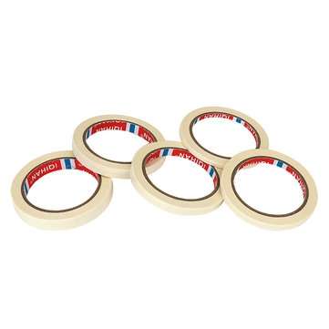 20M High Temperature Masking Tape 6-100mm Width Single Sided Adhesive Crepe Paper f... (WIDTH: 50MM)