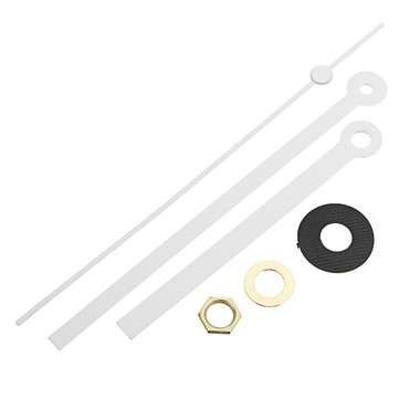 20mm Shaft DIY White Hands Quartz Movement Silent Mechanism Wall Clock Repair Parts