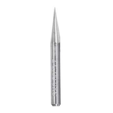 20pcs 0.1mm 10/15/20/30 Degree 3.175mm Carbide PCB Engraving Bit CNC Router Tool
