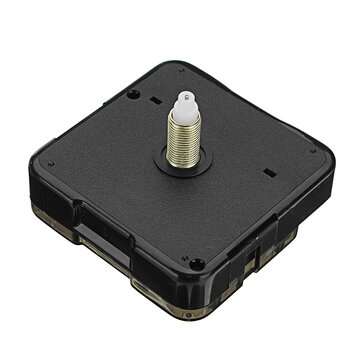 20mm Shaft Length Gold Hands Quartz Wall Clock Silent Movement Mechanism Repair Parts