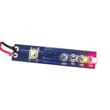 20pcs 1S Single 3.7V 18650 Lithium Battery Capacity Indicator Module Percent Power Level Tester LED
