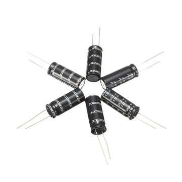 20pcs 2.7V 10F Cylindrical Ultra Super Farad Capacitor High Power Capacitance Supercap Fast Charge L