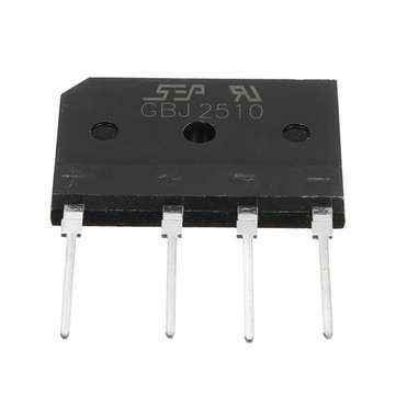 20pcs 25A 1000V Diode Rectifier Bridge GBJ2510 Power Electronic Components For DIY Projects