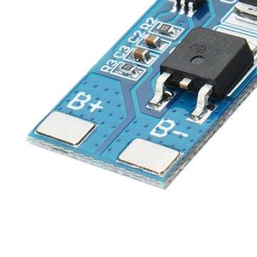 20pcs 2S 7.4V 8A Peak Current 15A 18650 Lithium Battery Protection Board With Over-Charge Discharge