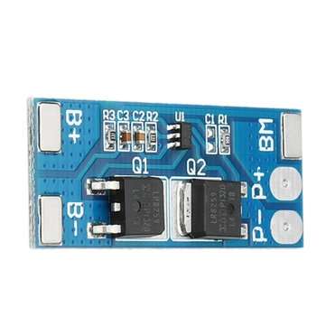 20pcs 2S 7.4V 8A Peak Current 15A 18650 Lithium Battery Protection Board With Over-Charge Discharge