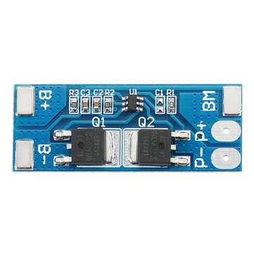 20pcs 2S 7.4V 8A Peak Current 15A 18650 Lithium Battery Protection Board With Over-Charge Discharge