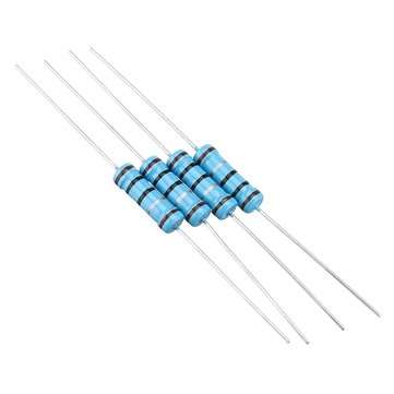 20pcs 2W 1R Metal Film Resistor Resistance 1% 1 ohm Resistor