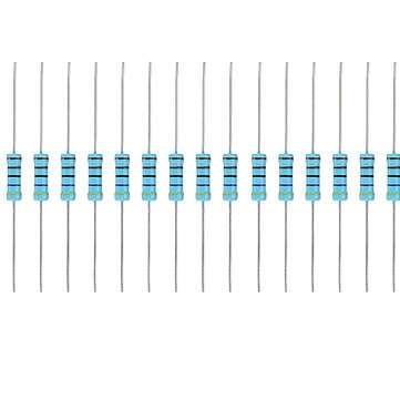 20pcs 2W Metal Film Resistor Resistance 1% 4.7K ohm Resistor