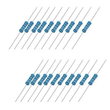 20pcs 2W Metal Film Resistor Resistance 1% 680K ohm 680KR Resistor