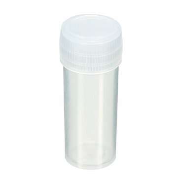 20Pcs 5ml Chemistry Plastic Test Tube Vials with Seal Caps Pack Container