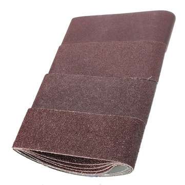20pcs 75mm x 457mm Sanding Belts Power Tool Sander Mixed Grit Grinding Sanding Belts 40/60/80/120 Gr