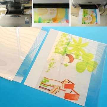 20Pcs A4 Inkjet Film Screen Printing Paper Transparent PCB Print Stencil