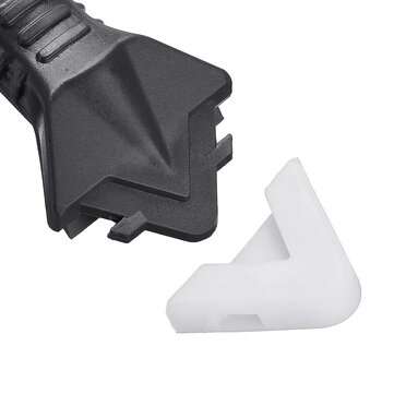 20Pcs Caulking Nozzle Tool Kit Silicone Sealant Finishing Tool Grout Scraper Caulk Remover for Door