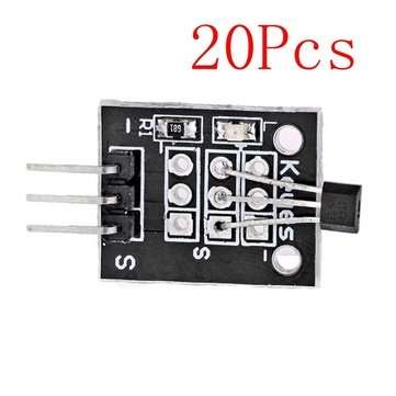 20Pcs DC 5V KY-003 Hall Magnetic Sensor Module Geekcreit for Arduino - products that work with offic