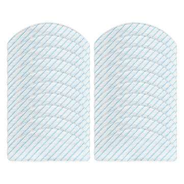 20pcs Disposable Mop Clothes Replacements for Ecovacs T8 Vacuum Cleaner Parts Accessories [Non-Origi