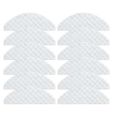 20pcs Disposable Mop Clothes Replacements for ROIDMI EVE Plus Robot Vacuum Cleaner Parts Accessories