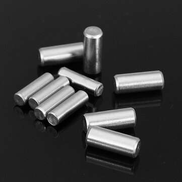 20pcs GB119 304 Stainless Steel Cylindrical Pin Locating Pin M3x10/M4x10 (SIZE: M4)