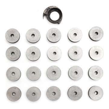 20Pcs Metal 5/8 inch Shuttle Hook Small Bobbins For Singer 29K Sewing Machine Diameter Sewing Tools