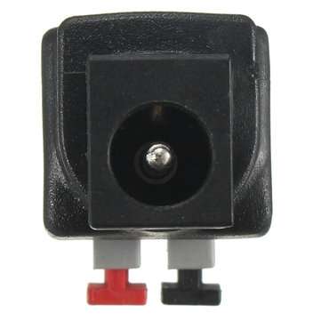 20PCS LUSTREON DC Power Female 5.5*2.1mm Connector Adapter Plug Cable Pressed for LED Strips 12V