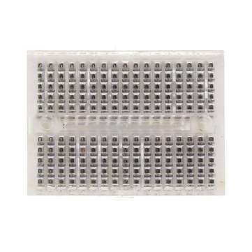 20pcs Mini Breadboard Protoboard DIY Kit Universal Transparent Solderless SYB-170 Breadboard 170Tie-