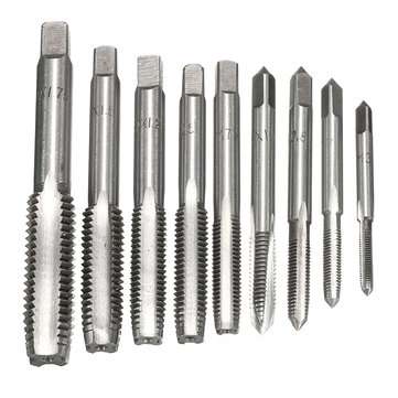 20pcs Metric Screw Tap Wrench and Die Pro Set M3-M12 Nut Bolt Alloy Metal Tool