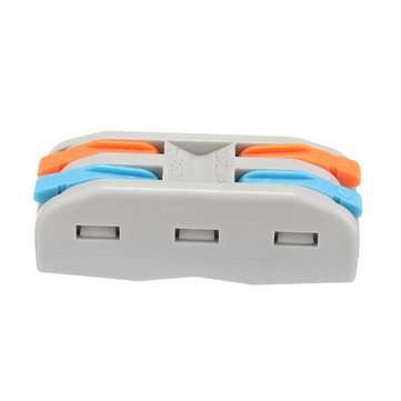 20Pcs PCT-2 2Pin Colorful Docking Connector Electrical Connectors Wire Terminal Block Universal Elec