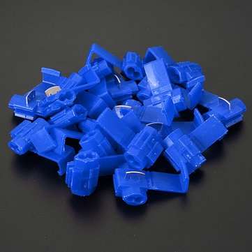 20pcs Wire Connectors Terminals Crimp Electrical Lock Quick Splice
