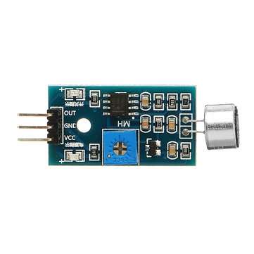 20Pcs Voice Detection Sensor Module Sound Recognition Module High Sensitivity Microphone Sensor Modu