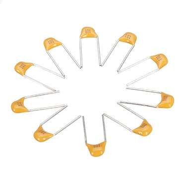 20pF - 1uF 50V 180pcs 18 Values Leaded Multilayer / Monolithic Ceramic Capacitor Assorted Kit 10pcs