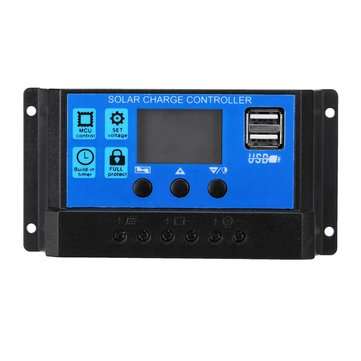 20W 18V Flexible Monocrystalline Solar Panel with USB Charger 12V/5V Solar Controller