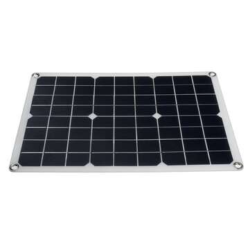 20W 18V Solar Panel Waterproof High Efficiency USB Monocrystalline Solar Power Kit Portable Solar Ch