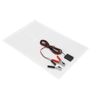 20W 18V Solar Panel with 3m Cables Rear Junction Box for Outdoor Portable Emergency Charging