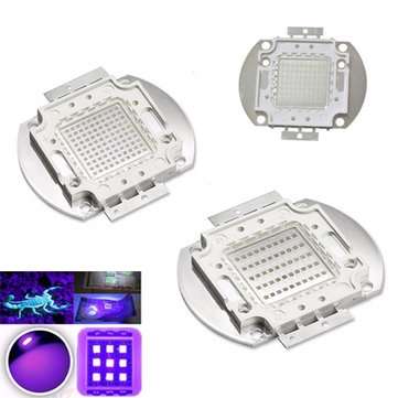20W 30W 50W 100W UV Purple LED COB Bead Light High Power Ultraviolet DIY Lamp Chip (WATT: 30W)