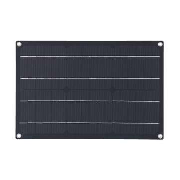20W ETFE Solar Panel Field Vehicles Emergency Charger WIth 4 Protective Corners Single USB+DC