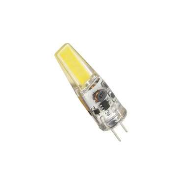 20X Dimmable DC/AC12V G4 2W Pure White COB LED Bulb Chandelier Light Replace Halogen Lamps